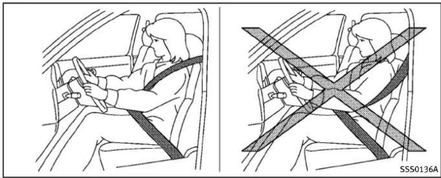 INFINITI Q60 Coupe (2012) - PRECAUTIONSONSEATBELTUSAGE - 1