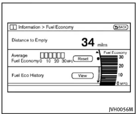 INFINITI Q60 Coupe (2012) - Vehicleinformationdisplay - 2