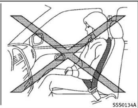 INFINITI Q60 Coupe (2012) - PRECAUTIONSONSEATBELTUSAGE - 3