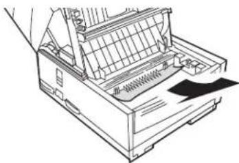OKI Okifax 5780 - Clearing a Printing Paper Jam - 4