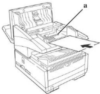 OKI Okifax 5780 - Cleaning the Scanner Path - 1
