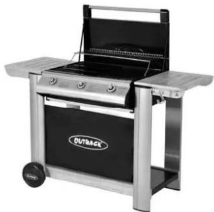 Outback Spectrum Select Flat Bed 2 Burner - 2
