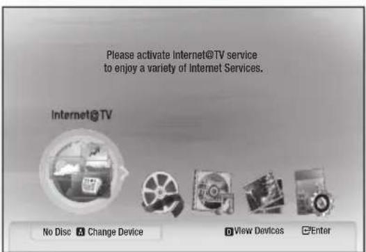 SAMSUNG HT-HD910HD - Getting Started with Internet@TV - 1