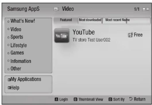 SAMSUNG HT-HD910HD - Samsung AppS - 1