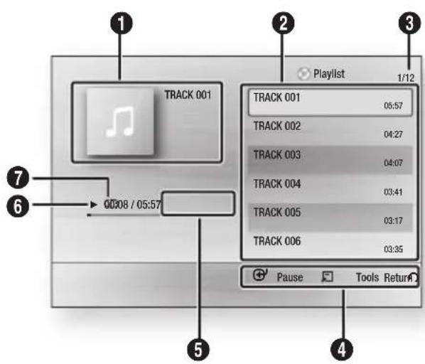 SAMSUNG HT-HD910HD - Playing an Audio CD (CD-DA)/MP3 - 1