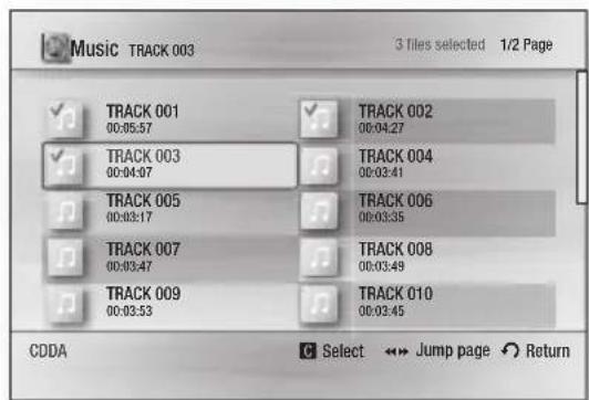 SAMSUNG HT-HD910HD - Playlist - 1