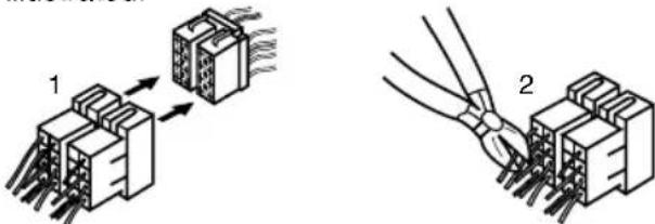 HYUNDAI H-CMD4027 - Using the ISO Connector - 1