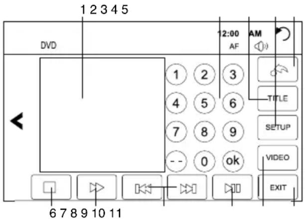 HYUNDAI H-CMMD4048 - Touch screen operations with Disc/USB/SD - 1