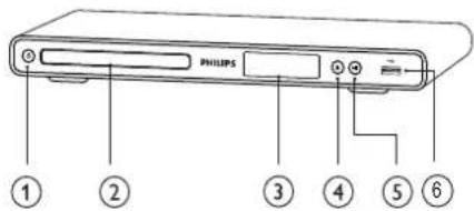 PHILIPS DVP3320K - Product overview - 1