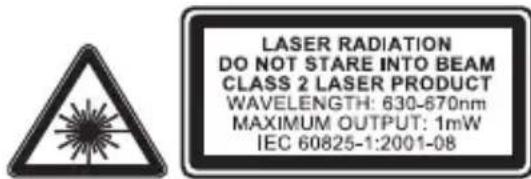 MICROSOFT 2CF-00036 - Class 2 Laser Devices - 1