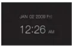 SONY DPF-D72NR - Clock and calendar display - 2