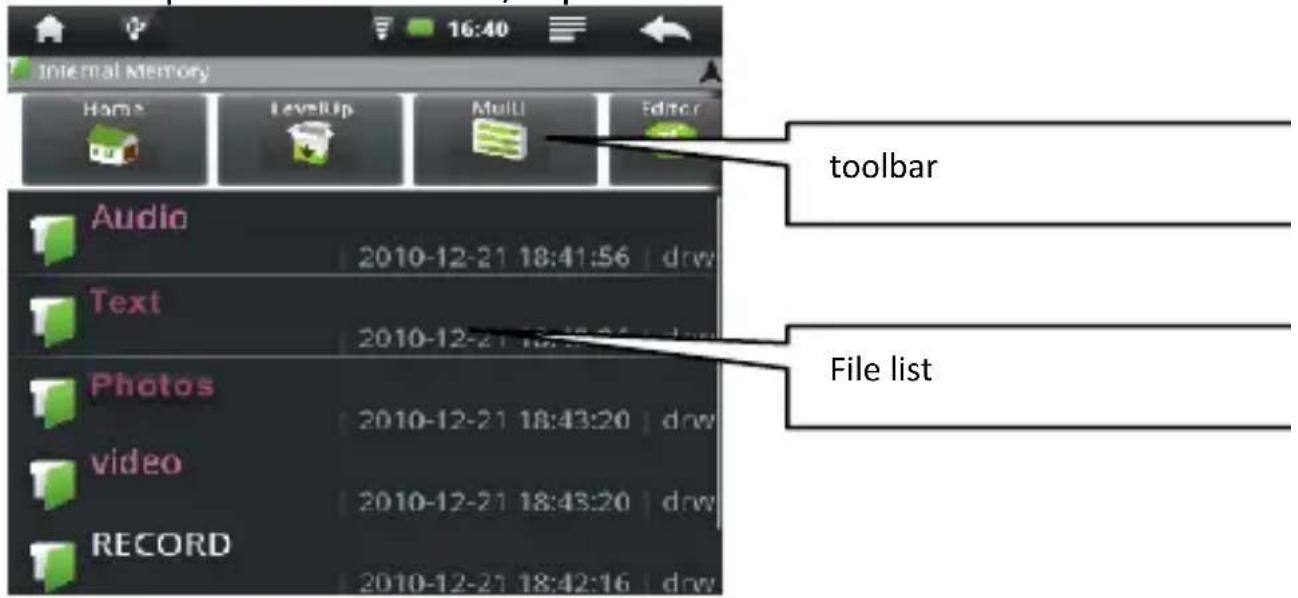 Aluratek AEBK08FB - File Explorer - 2