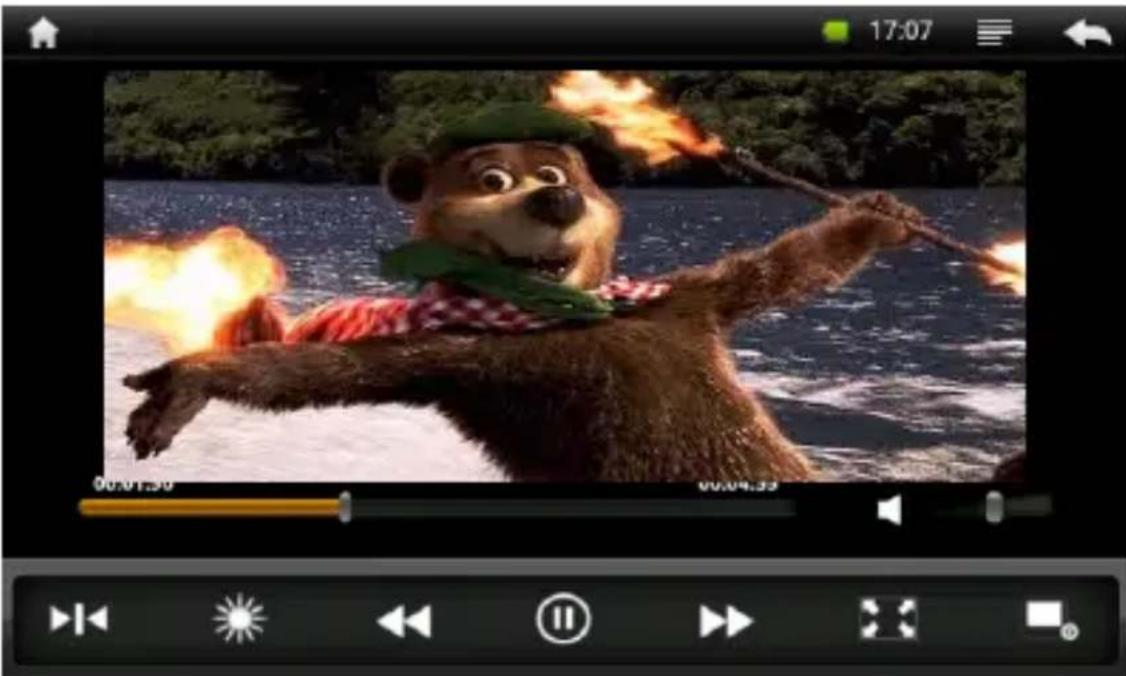 Aluratek AEBK08FB - Playing videos - 1