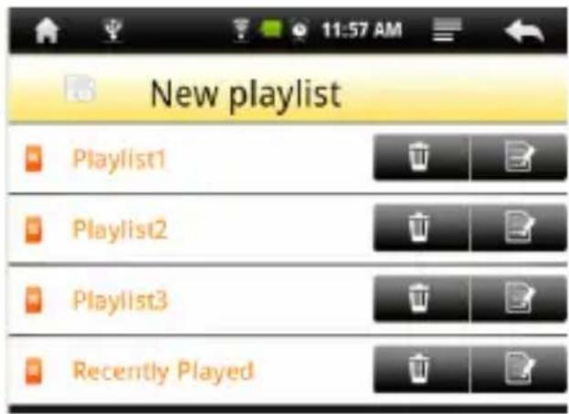 Aluratek AEBK08FB - Using Playlists: - 1