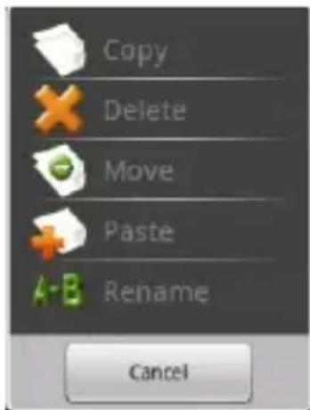 Aluratek AEBK08FB - File menu - 1