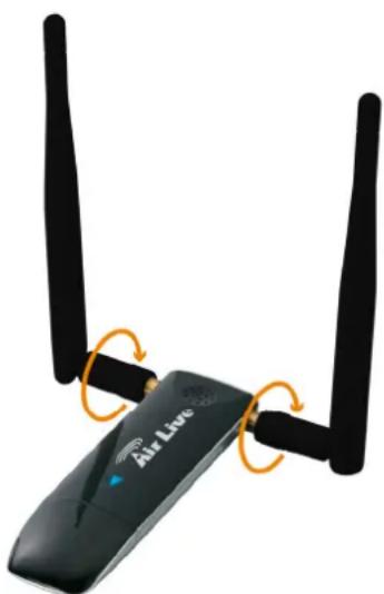 AIRLIVE X.USB - Hardware Installation - 1