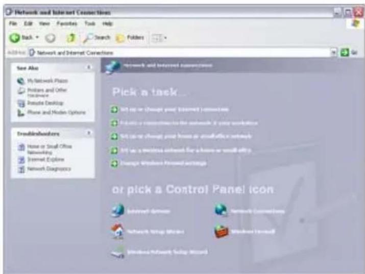 Network and Internet Connections File Edit View Favorites Tools Help Back Search Folders Add Back Network and Internet Connections Save Also My Network Places Prohibits and Other Transporters Include Desktop Phone and Mode Options Doublesheaders Home or Small Office Networking Internet Explorer Network Diagnostics Network and Internet Connections Pick a task... Pick up or (though your Internet) connections Find up or sometimes to the website if your worksites Pick up or change your house or social office network Pick up a wireless network for a house or social office Change Windows Home settings or pick a Control Panel icon Internet Domain Networks Commandless Network Setup Wizard Windows Forward Windows Network Setup Wizard