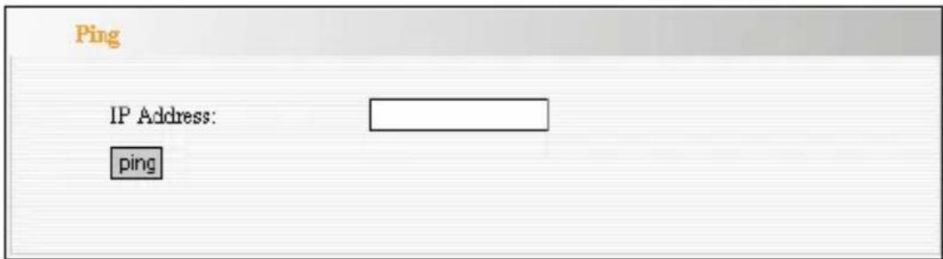 Ping IP Address: ping
