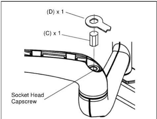 (D) x 1 (C) x 1 Socket Head Capscrew