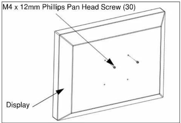M4 x 12mm Phillips Pan Head Screw (30) Display