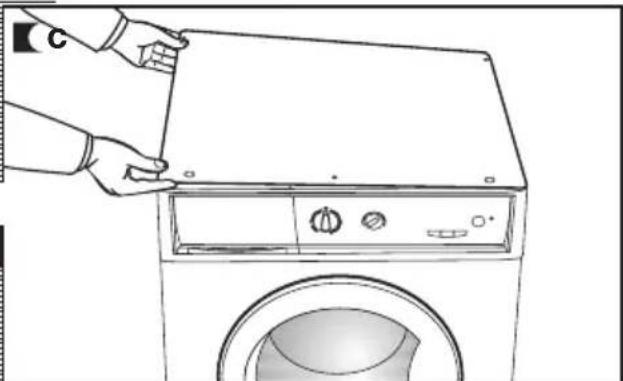 CDA CI230WH - Your washing machine may be fitted underneath a kitchen worktop. - 3