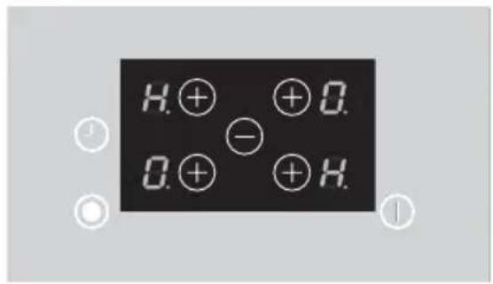 CDA HVC75SS - AFTERHEAT IN COOKING ZONES - 1