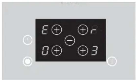 CDA HVC75SS - ALL LIGHTED COOKING ZONES ARE TURNED OFF AT THE SAME TIME - 2