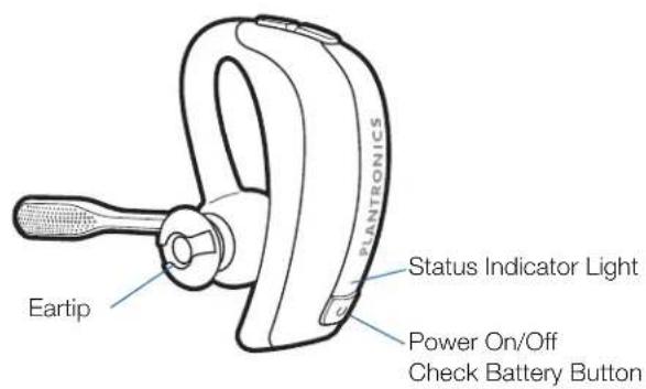 PLANTRONICS 38659-01 - Voyager PRO UC WH200/B Headset Features - 2