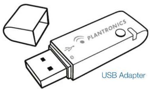 PLANTRONICS 38659-01 - Voyager PRO UC USB Adapter and Charger - 1