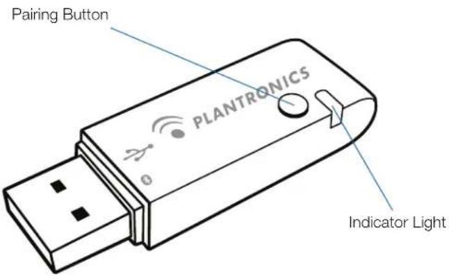 PLANTRONICS 38659-01 - Voyager PRO UC USB Adapter Features - 1