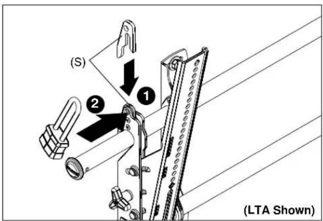 (S) ② ① (LTA Shown)
