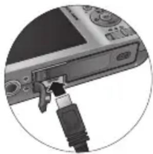 BENQ 9H.A1301.7AE - To connect the camera to a computer: - 2