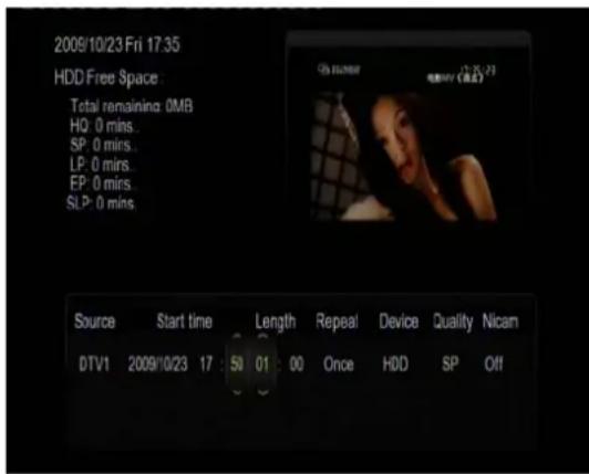 Fantec 16241 - Create a New Schedule - 2