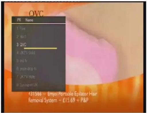 Fantec 16241 - Program List Menu - 1