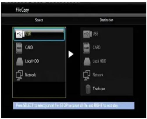 Fantec 16242 - File Copy Menu - 1