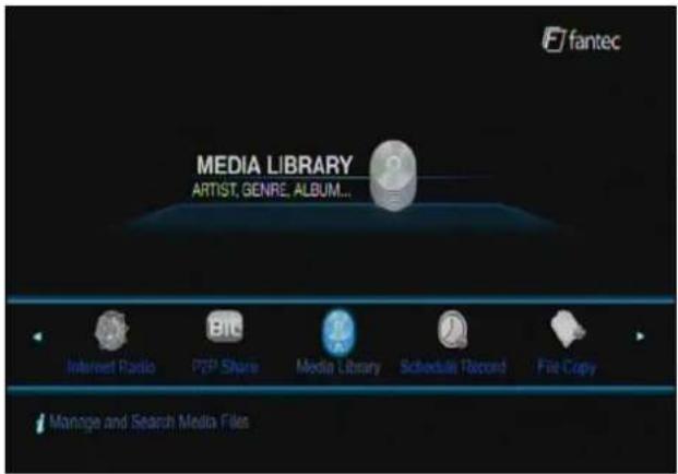 Fantec 16242 - Media Library - 1
