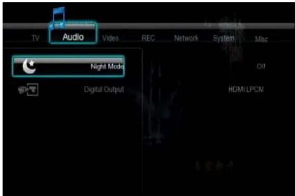 Fantec 16242 - Changing Audio Settings - 1