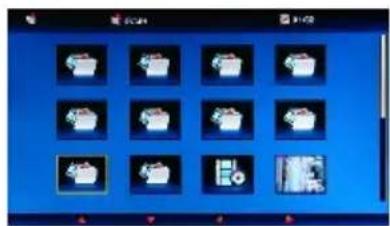 Screenshot of a software interface displaying a grid of 12 icons with Chinese labels, likely representing a system or application panel.