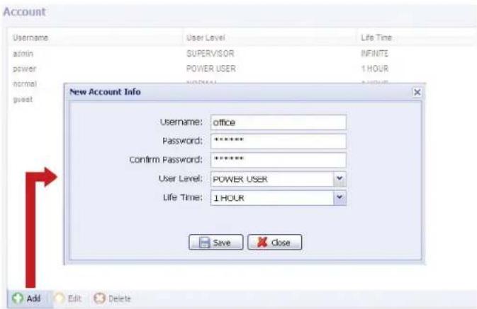 Digitus DN-16066 - How to create a new account - 1