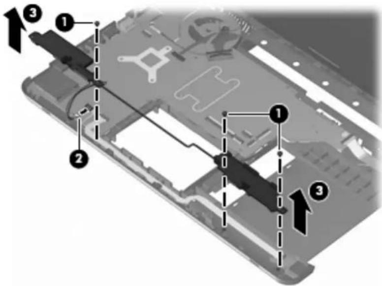 HP Pavilion dv6-3085ea - Description Spare part number - 1