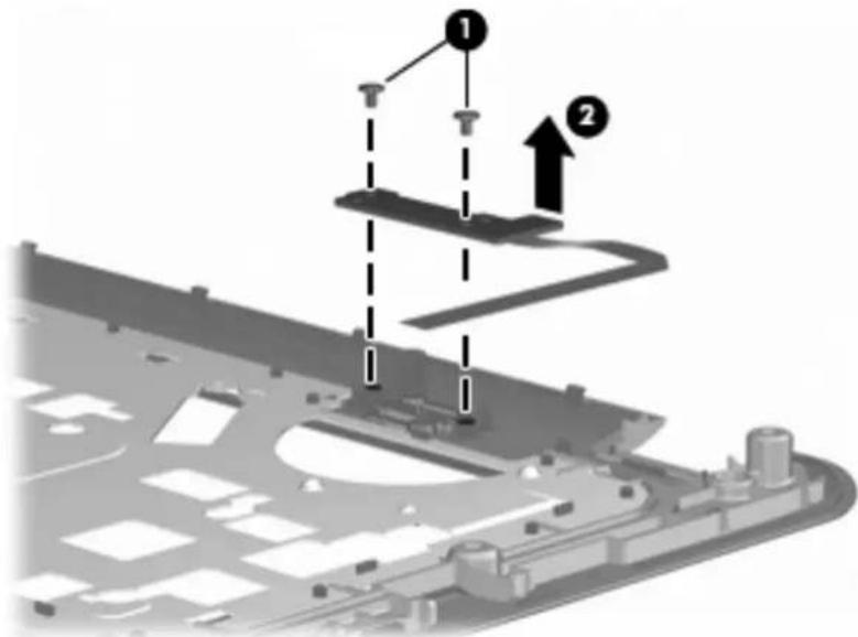 HP Pavilion dv6-3085ea - Description Spare part number - 1