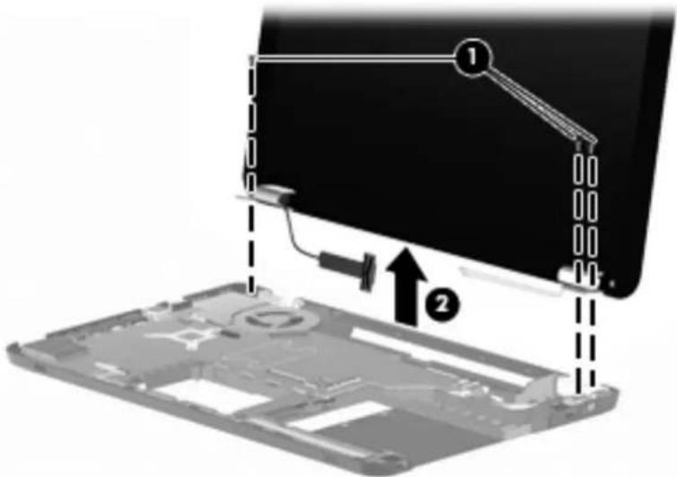 HP Pavilion dv6-3085ea - BrightView display assembly - 3