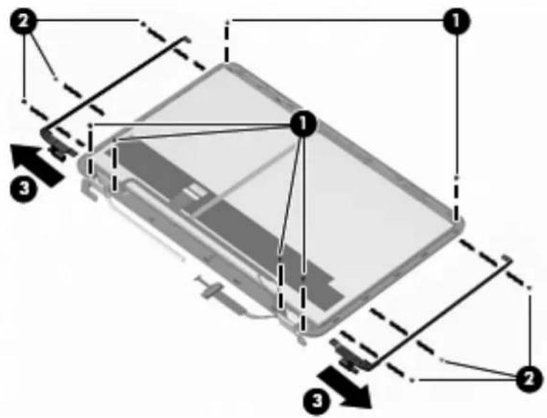 HP Pavilion dv6-3085ea - Touchscreen display assembly - 7