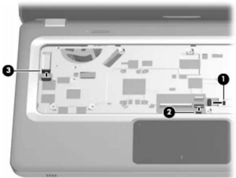 HP Pavilion dv6-3085ea - Keyboard - 5