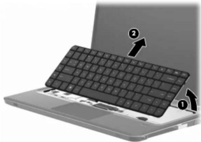 HP Pavilion dv6-3085ea - Keyboard - 2