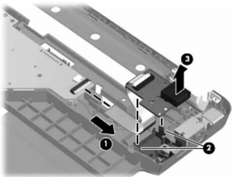 HP Pavilion dv6-3085ea - Description Spare part number - 1