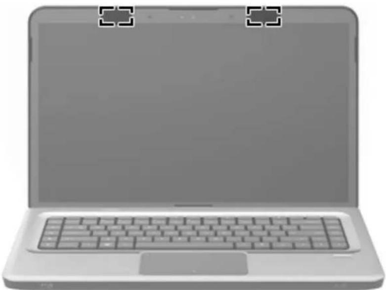 HP Pavilion dv6-3085ea - Wireless antennas - 2