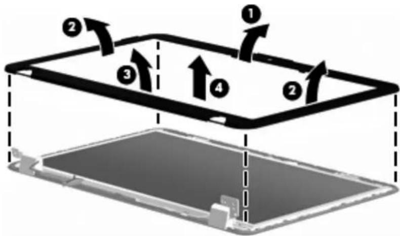 HP Pavilion dv6-3085ea - BrightView display assembly - 6