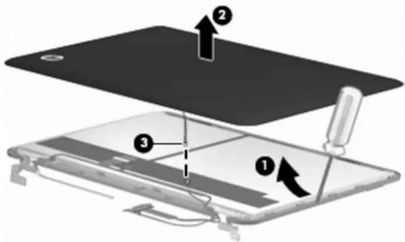 HP Pavilion dv6-3085ea - Touchscreen display assembly - 6