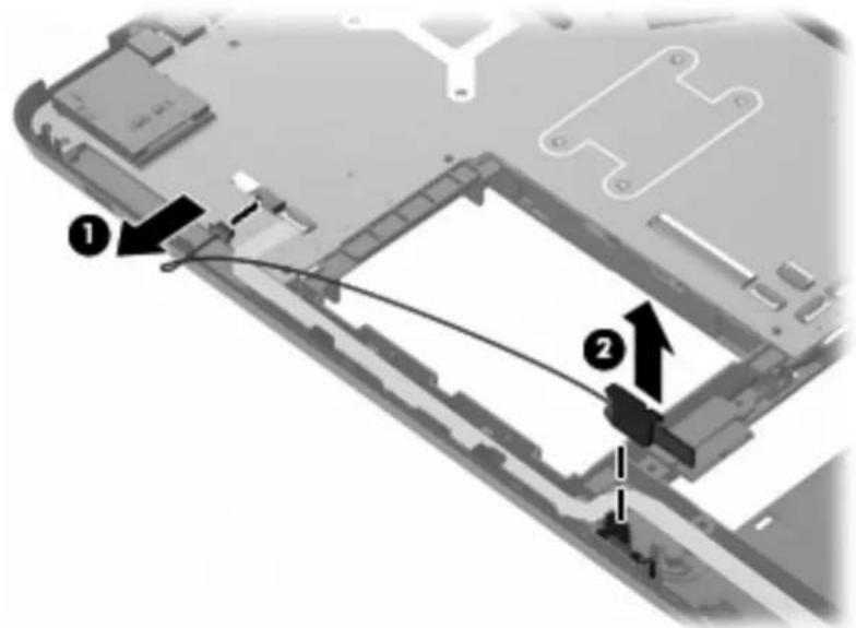 HP Pavilion dv6-3085ea - Description Spare part number - 1